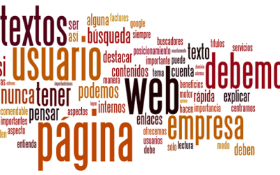 Com crear els continguts d’una pàgina web?