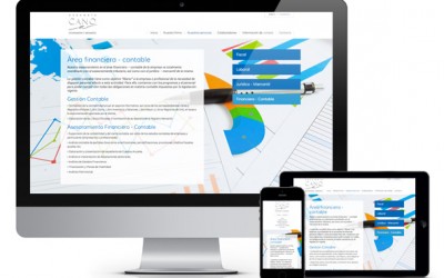 Pàgina web responsiva per a l’Assessoria Cano