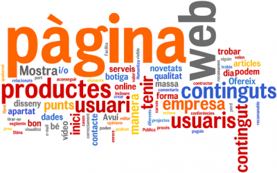Quins continguts ha de tenir una pàgina web?