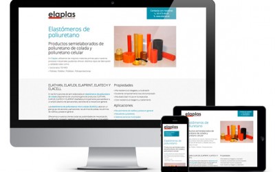 Creació de diversos minisites per a Elaplas