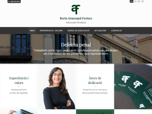 Abogada penalista Berta Armengol Freixes